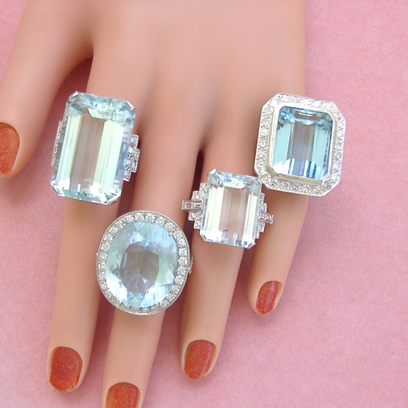 ART DECO 4ct CUSHION DIAMOND ENGAGEMENT RING 1930 - Picture 8 of 8